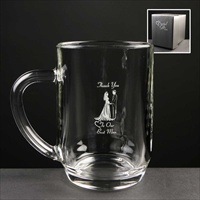 Crystal Gifts Tankards, printed for many celebrations.