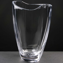 Crystal Vase for Ladies or Mixed Bowling Club Trophy.