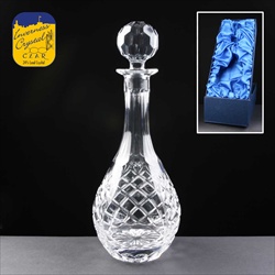 Inverness Crystal Wine Decanter, for engraving.