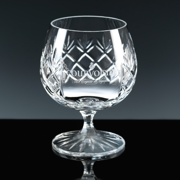 Lead Crystal Brandy Balloon, for engraving.