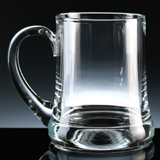 The Balmoral Glass Tankards are ideal for engraving with a bespoke message for an Anniversary Gift for Him.