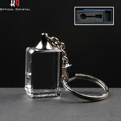 A crystal keyring for Wedding Favours.