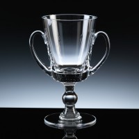 Balmoral Glass Sports Trophy Loving Cup 7 inch, Single, Satin Boxed