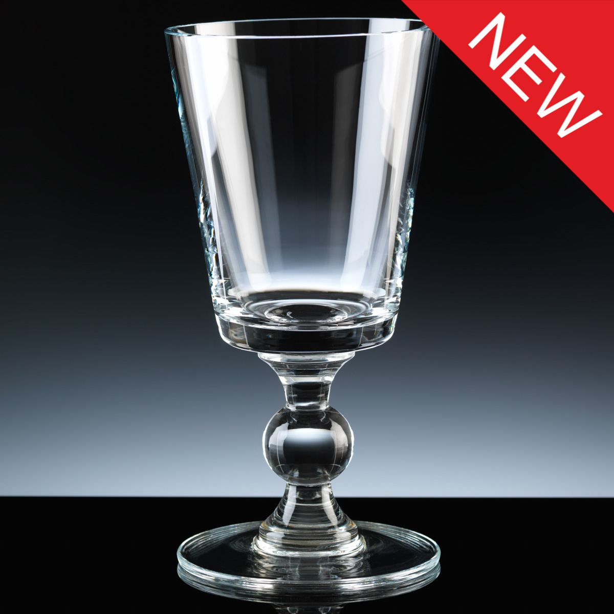 Balmoral Glass Red Wine Chalice, Pair, Satin Boxed