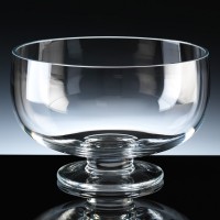 Balmoral Glass Mouth Blown Style Comport 8 inch, Single, Gift Boxed