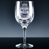 Elite Panelled Lead Crystal 10oz Wine Glass, Bulk, Inner Carton of 6