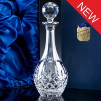 Inverness Crystal Premier Fully Cut Wine Decanter, Satin Boxed, Single