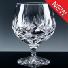 Inverness Crystal Traditional Fully Cut 24% Lead Crystal 10oz Brandy, Single, Blue Boxed