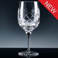 Traditional Panelled Lead Crystal 10oz Wine Glass, Bulk, Inner Carton of 6
