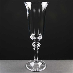 Navy Champagne Flute.