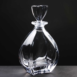 Laguna crystal-glass Wine Decanter for engraving.