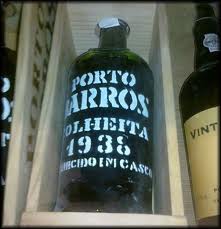 Bottle of Port, or Porto, from Portugal.