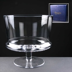 Fruit Bowl Comport, engraved for Anniversary Couple. 