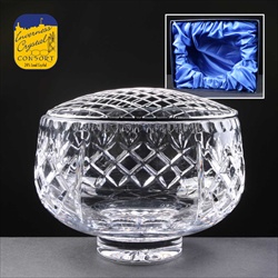Engraved Rose Bowl, for Anniversary for a Couple.
