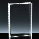 A beautiful piece of Optical Crystal, suitable for deep engraving with a personal message and commemorative design, makes an ideal Anniversary Gift for Him.