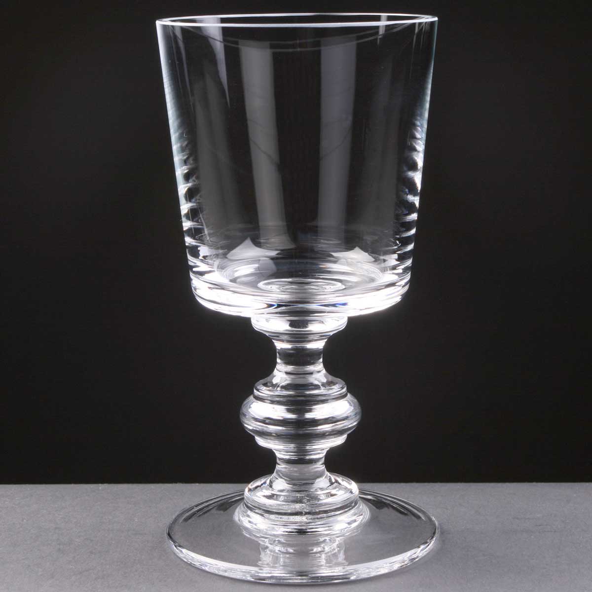 Collectible engraved Wine Glass Employee Recognition Award.