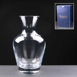 Water or Wine Carafe, engraved for Corporate Anniversary.