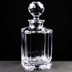 Crystal Whisky Decanter.