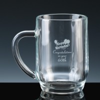 Crystal Gifts 1 Pint Tankard Birthday 60th, Single, Silver Boxed