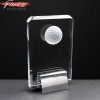 Fusion Crystal 6" Golf Plaque & Chrome Base