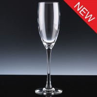 Grand Tulip 8oz Champagne Flute, Single, Blue Boxed