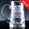 Inverness Crystal Premier Panelled 1 Pint Tankard, Blue Boxed, Single