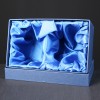 Satin Box for Pair of 8oz, 10oz or 11oz Tumblers 4.25x5.25x4 inches, Single, White Sleeve